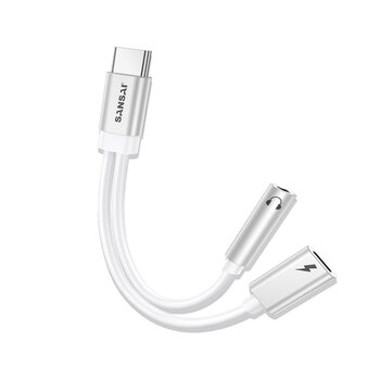 Sansai USB-C to 3.5mm Audio Splitter