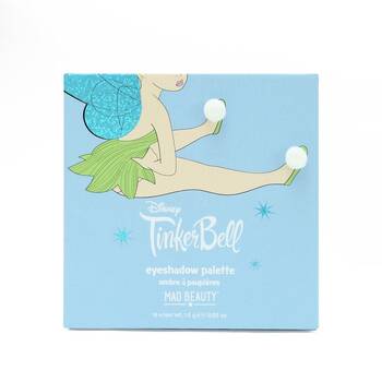 16pc Disney Tinks Pixie Perfection Pigmented Eyeshadow Makeup Palette 24g