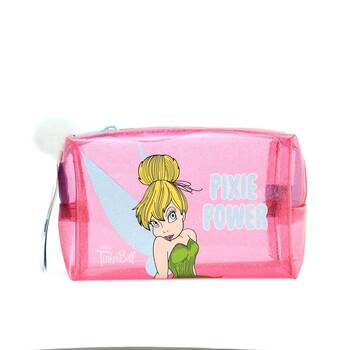 Disney Tinkerbell Pixie Perfection Cosmetic Makeup Storage Bag Multicoloured