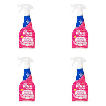 4PK The Pink Stuff Foaming Carpet Cleaner Stain Remover 500ml