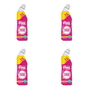 4PK The Pink Stuff Toilet Gel Cleaner Germ Kill Fresh Scent 750ml