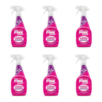 6PK The Pink Stuff Window Cleaner Glass Surface Streak-Free 750ml