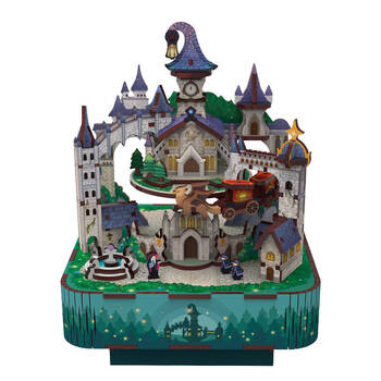 111pc Tonecheer Magical Castle 3D Puzzle 17cm DIY Mini Dollhouse Kit 14+