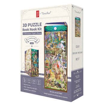 206pc Tonecheer A Mid Summersnight's Dream 3DPuzzle 245mm Book Nook Kit 15+