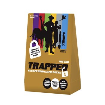 Trapped Series Assorted Rooms 4-6 Zoo/Mission to Mars/Flight 927 Activity Game 8+