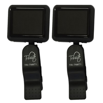2PK Tribute Rechargeable Clip On Guitar/Ukulele/Violin Tuner & Metronome