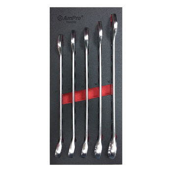 5pc Ampro 27-32mm Combination Wrench Tool Set TS50202