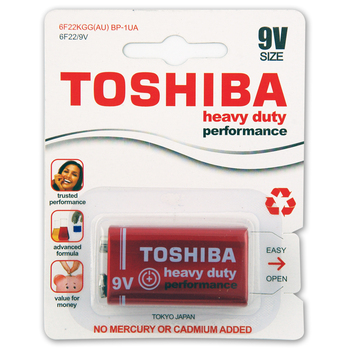 1pc Toshiba Heavy Duty 9V