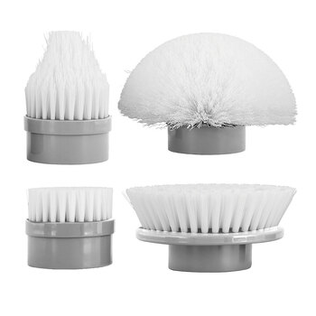 4pc TV Shop Turbo Scrub 360 Replacement Brush Heads Set