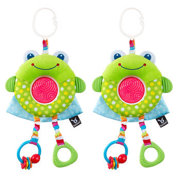 2PK Benbat Dazzle Multi Skills Travel Toy Frog