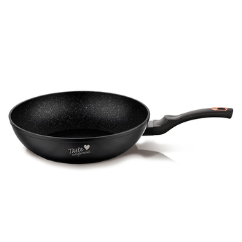 Taste The Difference Black Rose Series 28cm Wok For Electric/Gas/Induction