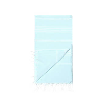 Towel To Go 100% Turkish Cotton Ipanema Hammam Beach Towel 180x100cm Mint