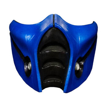 Mortal Kombat Sub-Zero Halloween Costume Mask Blue
