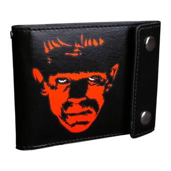 Universal Monsters 3x4.7in Frankenstein Leather Wallet