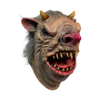  Ghoulies Rat Ghoulie Latex Mask - Brown