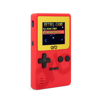 Thumbs Up! Retro 80's Like Handheld Console 150 Games In One Red