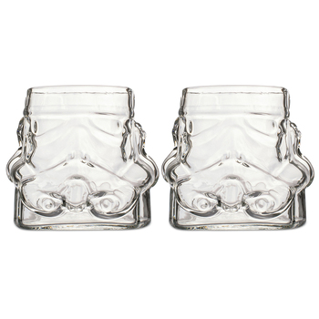 2pc Thumbs Up Original Stormtrooper Glass 300ml - Clear
