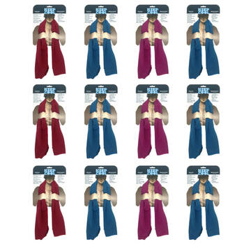 12PK Keep Cool Athletes/Gym Workout Ice Sports Towel Lightweight Assorted