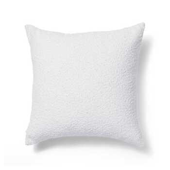 E Style Azaria 50x50cm Cushion Square Pillow - White