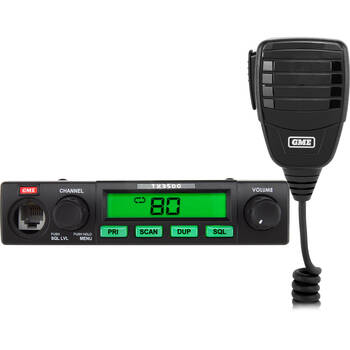 GME UHF CB Compact 80 Channel Radio & Microphone w/ ScanSuite