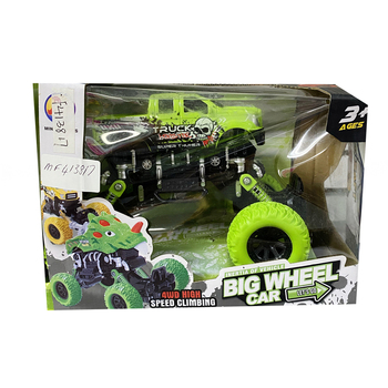 Toylife 18cm Big Wheel 4WD Drive Monster F Truck Toy Set Kids 3y+ Asst