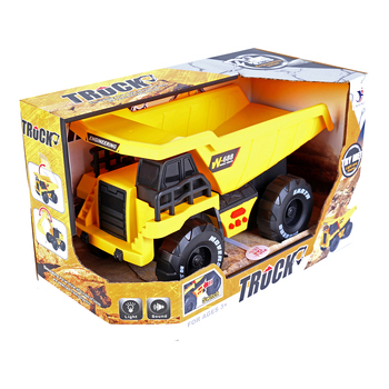 Toylife 28cm Dump Truck & Digger w/ Sound Toy Set Kids 3y+ Assorted