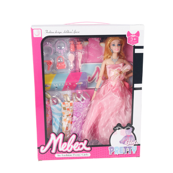 16pc Toylife Glamour Doll w/ Accessories Kids/Children Toy 3y+