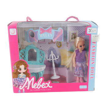 4pc Toylife Dress Up Doll Set w/ Accessory Kids/Children Toy 3y+