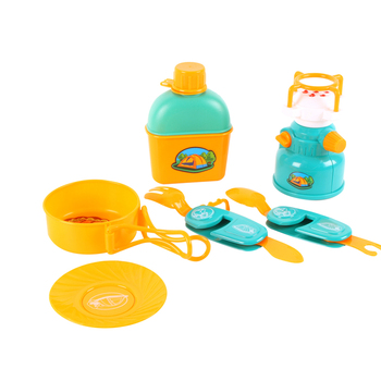 6pc Toys For Fun 35cm Little Camping Set Kids Toy 3+