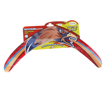 Toylife Full Colours Print 34cm Triangle Boomerang Toy Teens/Adults 14y+