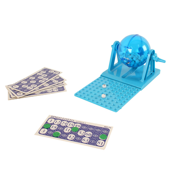 Toylife 20cm Bingo Lotto 90 Number Toy Set Kids/Family - Blue