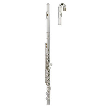 John Packer JP011CH Flute Musical Instrument Beginner Friendly - Silver Finish