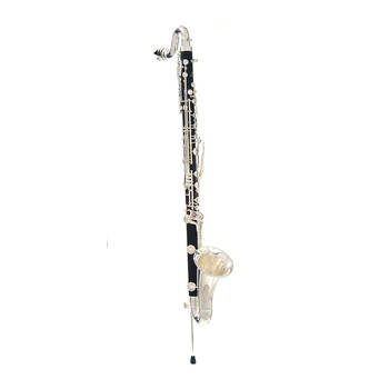 John Packer JP122 Bb Bass Clarinet With Mouthpiece - Black/Silver
