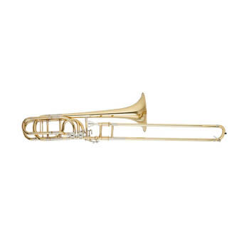 John Packer JP232 Bass Trombone High Quality Yellow Instrument - Brass Lacquer