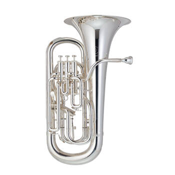John Packer JP374ST Sterling Trigger Euphonium Craftsmanship - Silver Finish