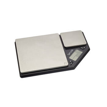Taylor Pro Plastic Dual Platform Digital Kitchen Scale 5Kg/500g