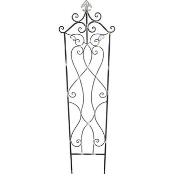 LVD 140cm Metal Plant Trainer Vintage Climbing Trellis Support
