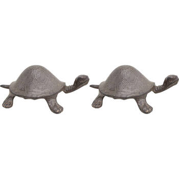 2PK LVD Tortoise Key Hide Holder/Storage Box 20.5x14cm - Brown