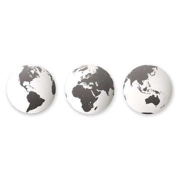 3pc Umbra Globo Wall Decor Mirror Set 32.8x32.8x6.8cm