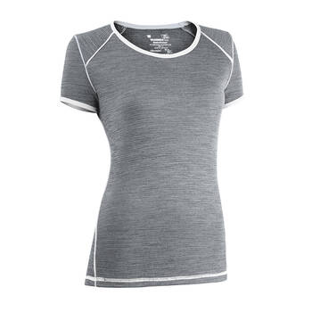 Wilderness Women Short Sleeve Tee Top Size 12 Thermal Activewear Fusion Ice Flow