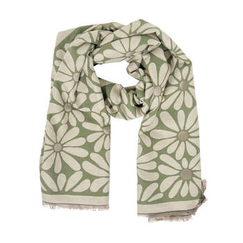 Urban Maya Scarf Womens Fashion Neck Wrap - Green