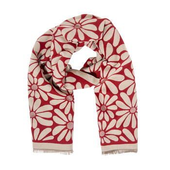 Urban Maya Scarf Womens Fashion Neck Wrap - Red