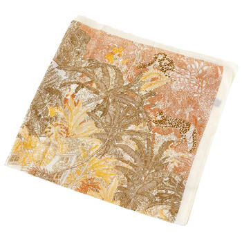 Urban Orient Square Silk-Feel Scarf Women's Accessory 100x100cm Mustard/Orange