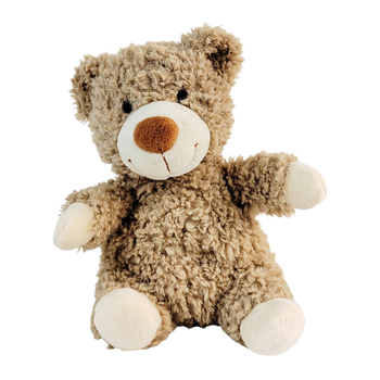 Urban Curly Bear 18cm Soft Toy Animal Plush - Brown