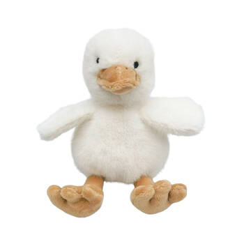Urban Duckling Stuffed Animal Plush Baby Soft Toy 20cm Beige/White