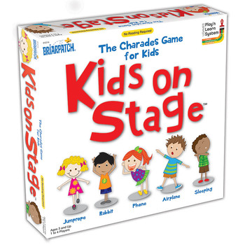 Briarpatch Kids on Stage Charades Interactive Game Children Toy 3+