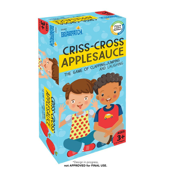 Briarpatch Criss-Cross Apple Sauce Kids Learning Toy 3+