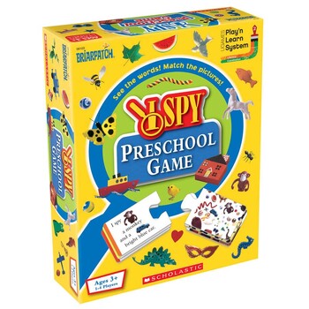 Scholastic I Spy Preschool Game Kids/Children Toy 3+