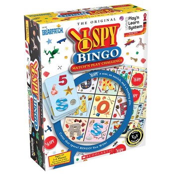 Scholastic I Spy Bingo Game Kids/Children Educational Toy 4+