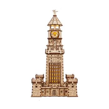 UGears Lighthouse of Alexandria Model Wooden 3D Puzzle w/LED Lamp 340pc 14y+